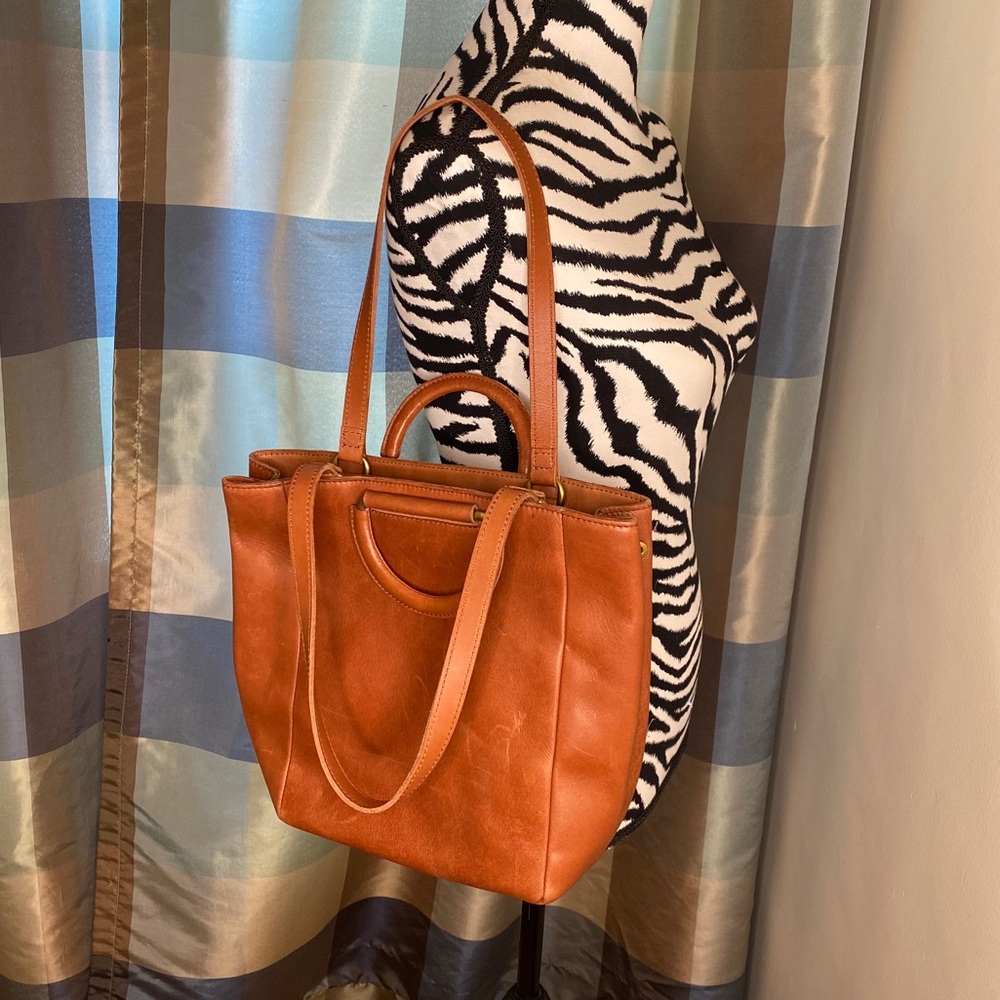 Madewell The Holland Tote leather pure